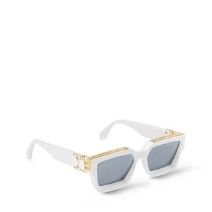 Louis Vuitton 1.1 Millionaires Sunglasses White and Gold